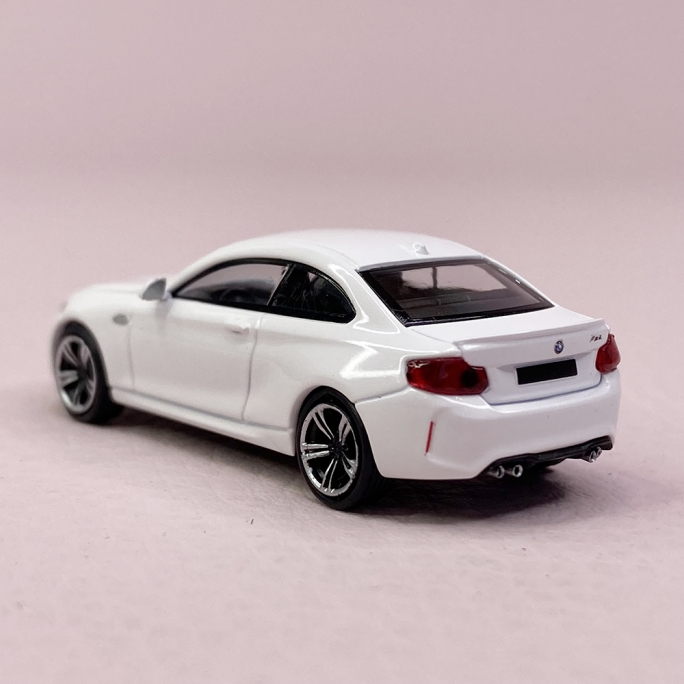 BMW M2 2016 Blanche - MINICHAMPS 870 027004 - HO 1/87