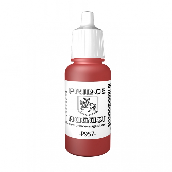 Peinture Acrylique, 17ml, Garance - PRINCE AUGUST P957