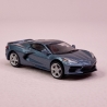 Corvette C8, Gris métal - PCX 870210 - HO 1/87