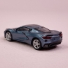 Corvette C8, Gris métal - PCX 870210 - HO 1/87