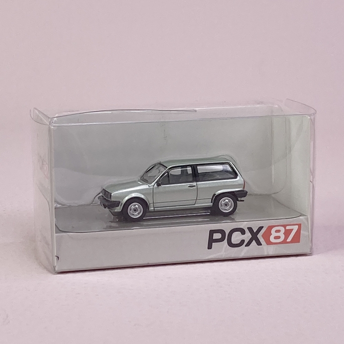 Volskwagen Polo II, Vert clair métal - PCX 870333 - HO 1/87