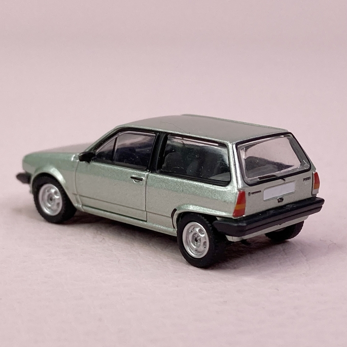 Volskwagen Polo II, Vert clair métal - PCX 870333 - HO 1/87