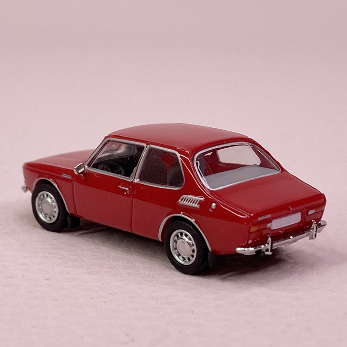 Saab 99, Rouge - PCX 870341 - HO 1/87