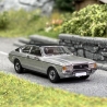 Ford Granada MK I, coupé, Gris métal / Noir - PCX 870339- HO 1/87