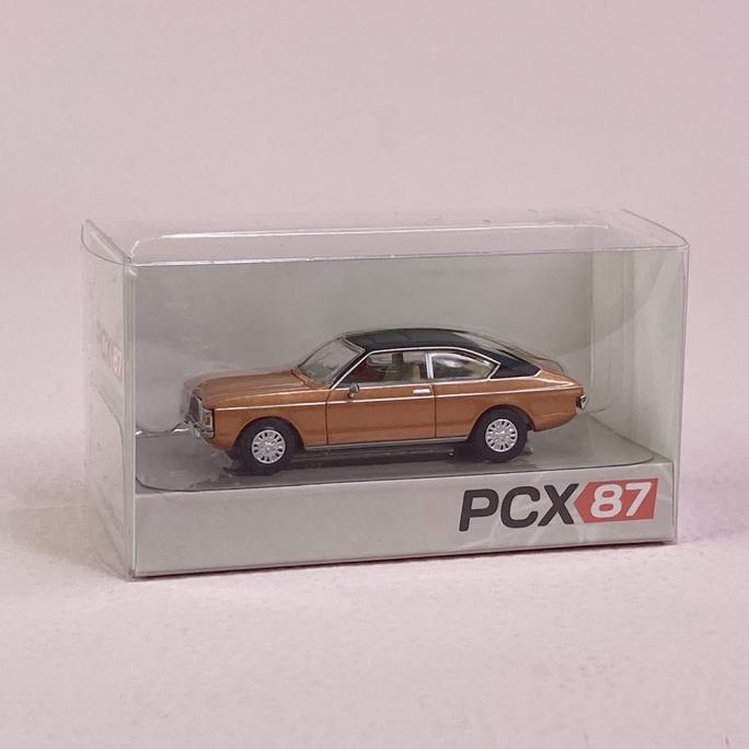 Ford Granada MK I, coupé, Cuivre / Noir - PCX 870338- HO 1/87