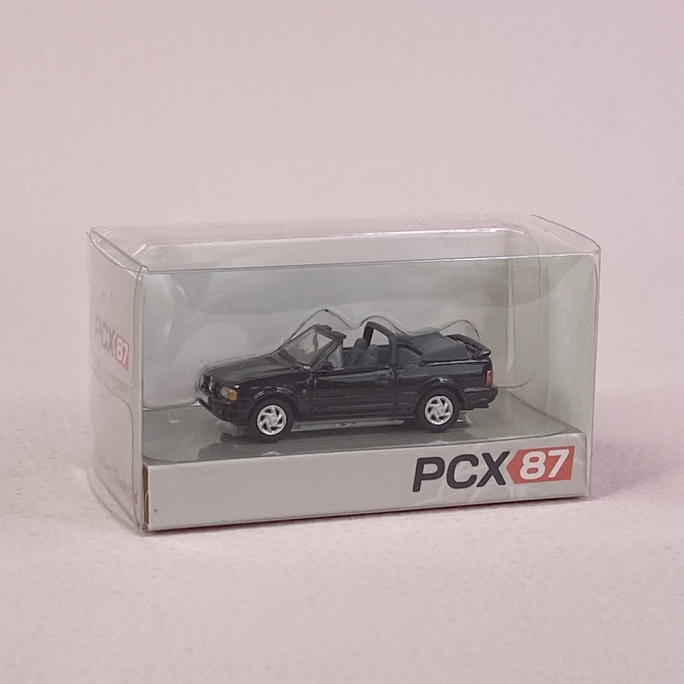 Ford ESCORT XR3 Cabriolet, Noire - PCX870159 - HO 1/87