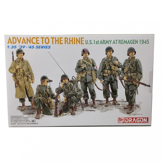 US Army 1ST, Remagen 1945 - DRAGON 6271 - 1/35