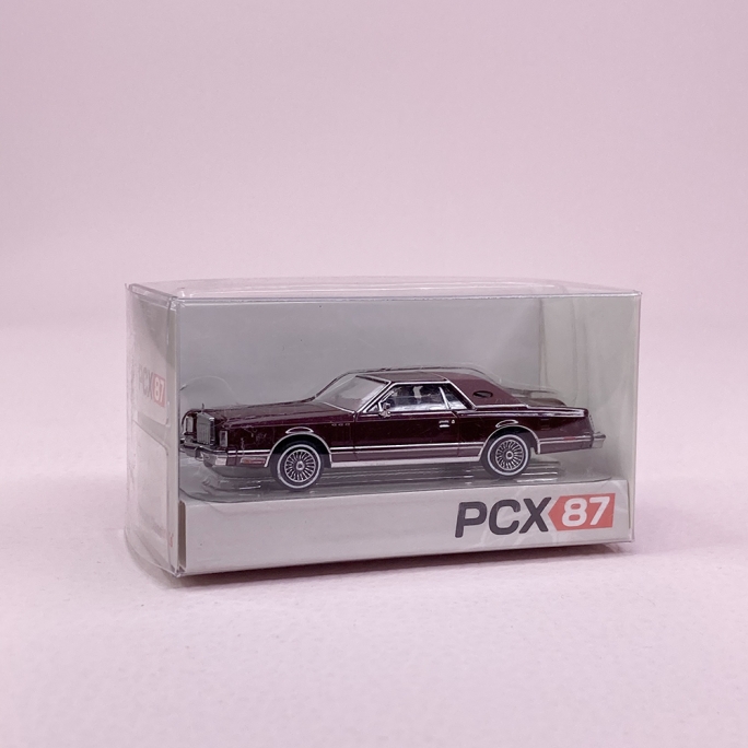 Lincoln Continental Mark V, Rouge Foncé Métallisé - PCX870354 - HO 1/87