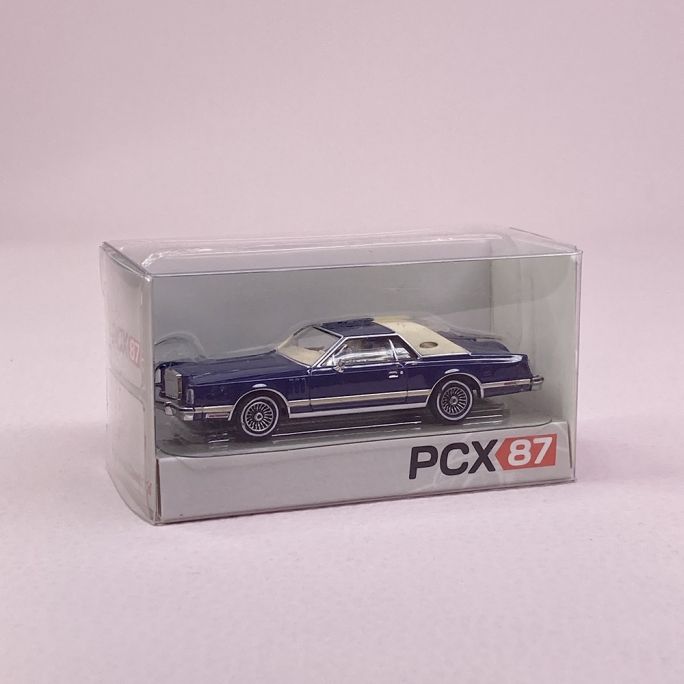 Lincoln Continental Mark V, Bleu Foncé - PCX870352 - HO 1/87