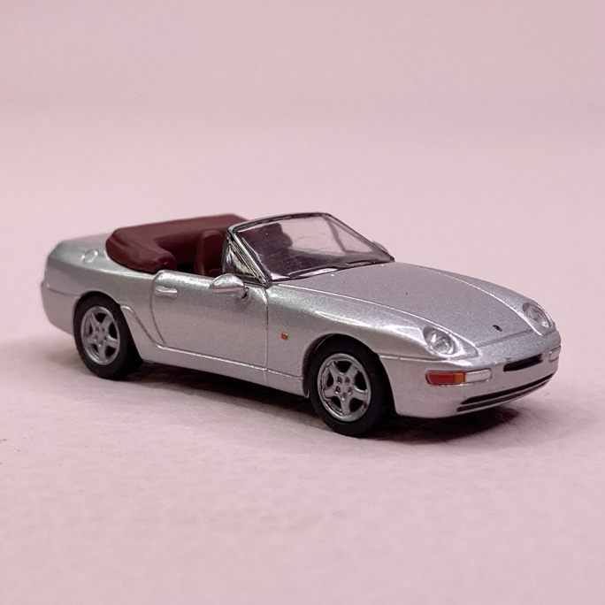 Porsche 968 Cabriolet Gris Métal - PCX870181 - HO 1/87