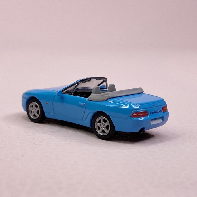 Porsche 968 Cabriolet Bleu Miami - PCX870182 - HO 1/87