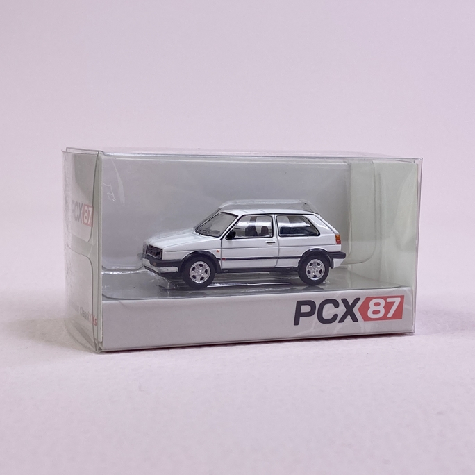 VW Golf 2 GTI Blanc - PCX87037 - HO 1/87