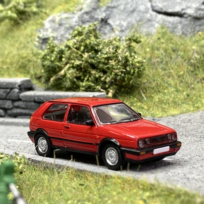 VW Golf 2 GTI Rouge - PCX870306 - HO 1/87