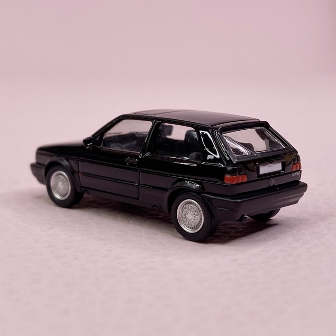 VW Golf 2 GTI Noir - PCX870305 - HO 1/87