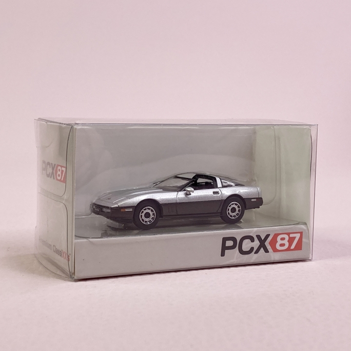 Corvette C4 Bi ton Gris - PCX870318 - HO 1/87