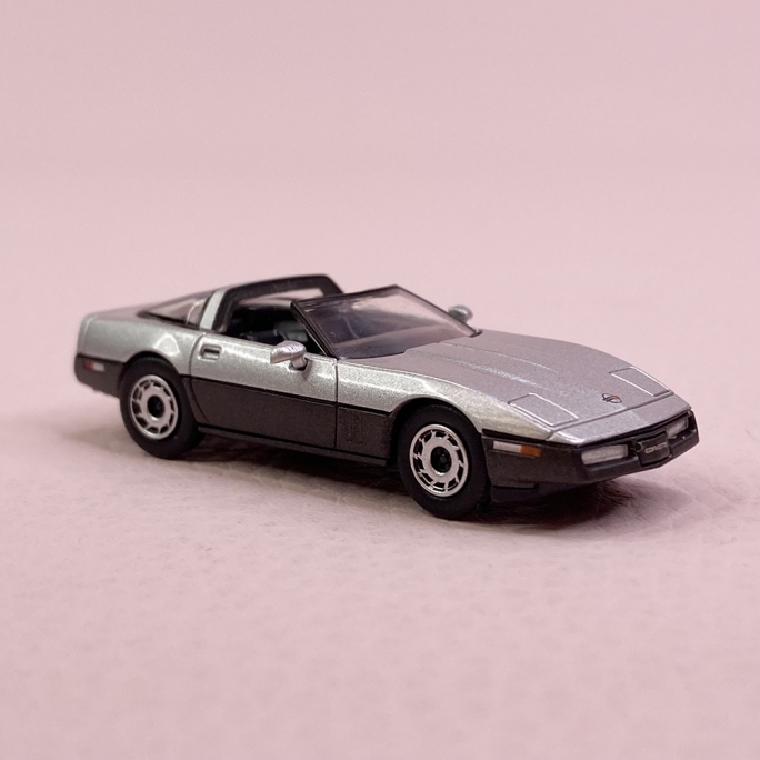 Corvette C4 Bi ton Gris - PCX870318 - HO 1/87