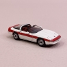 Corvette C4 Blanc et Rouge - PCX870319 - HO 1/87