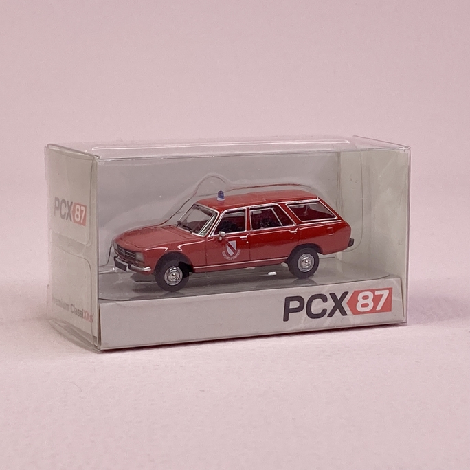 Peugeot 504 Break Sapeurs Pompiers - BREKINA / SAI 2351 - HO 1/87