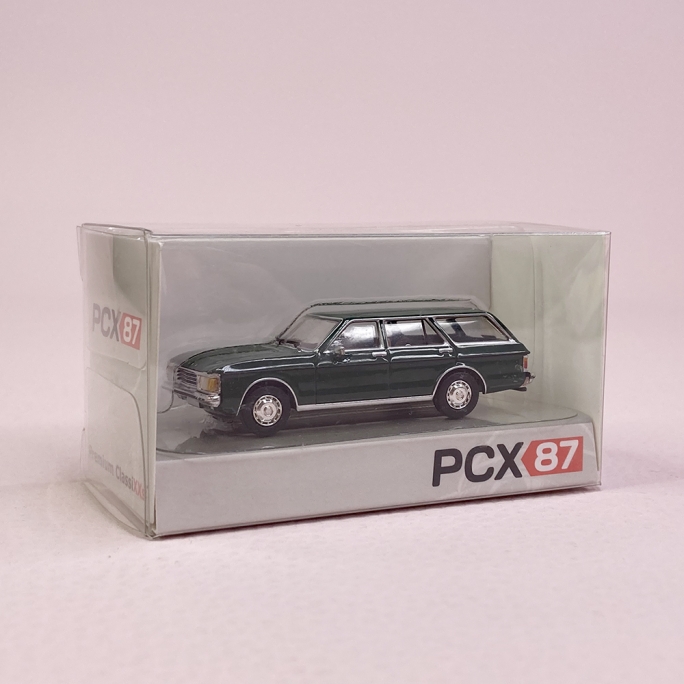 Ford Granada MK1 Break Vert Foncé - PCX870404 - HO 1/87