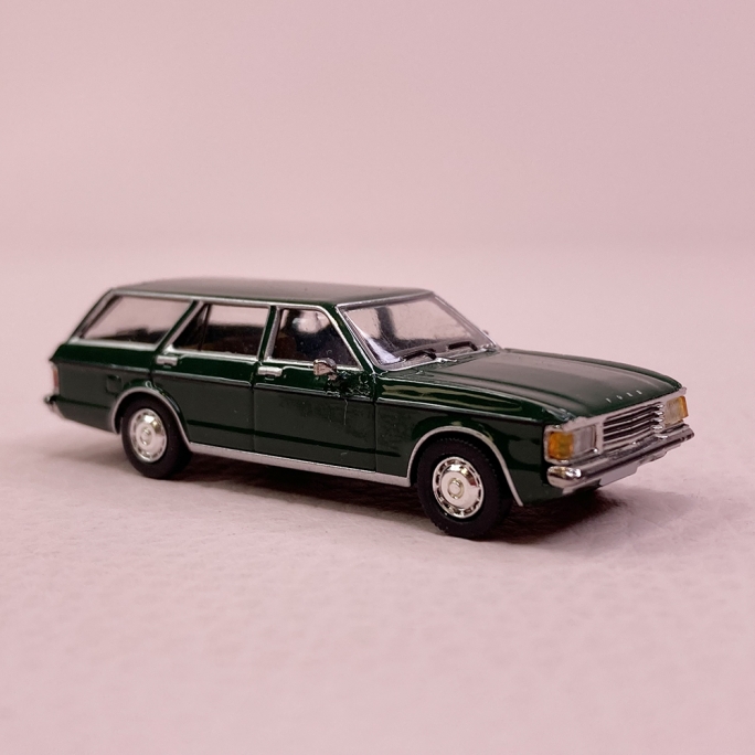 Ford Granada MK1 Break Vert Foncé - PCX870404 - HO 1/87