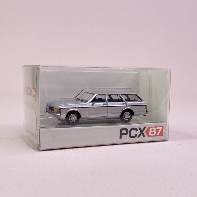 Ford Granada MK1 Break Gris métal - PCX870406 - HO 1/87