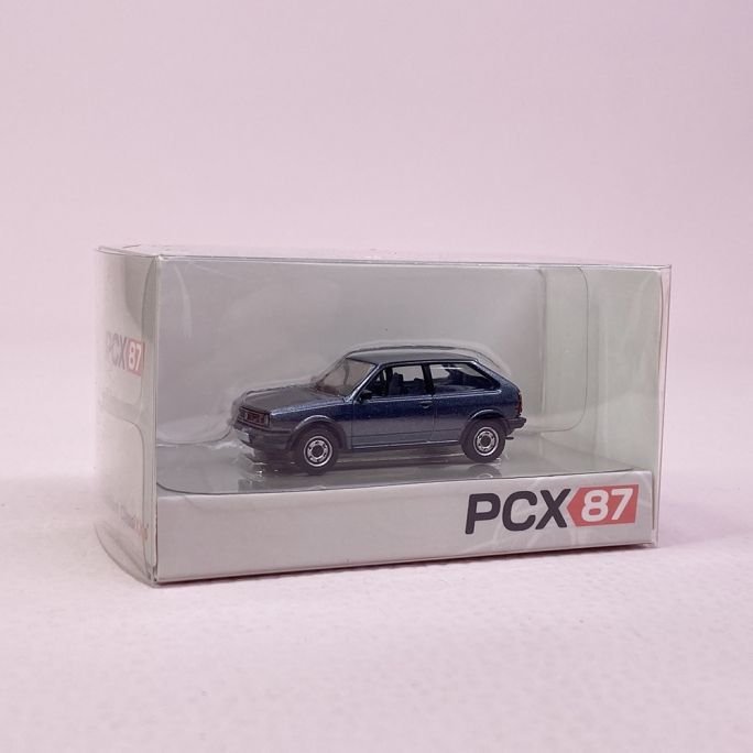 Volskwagen Polo II, Coupé G40, Gris métal - PCX 870201 - HO 1/87