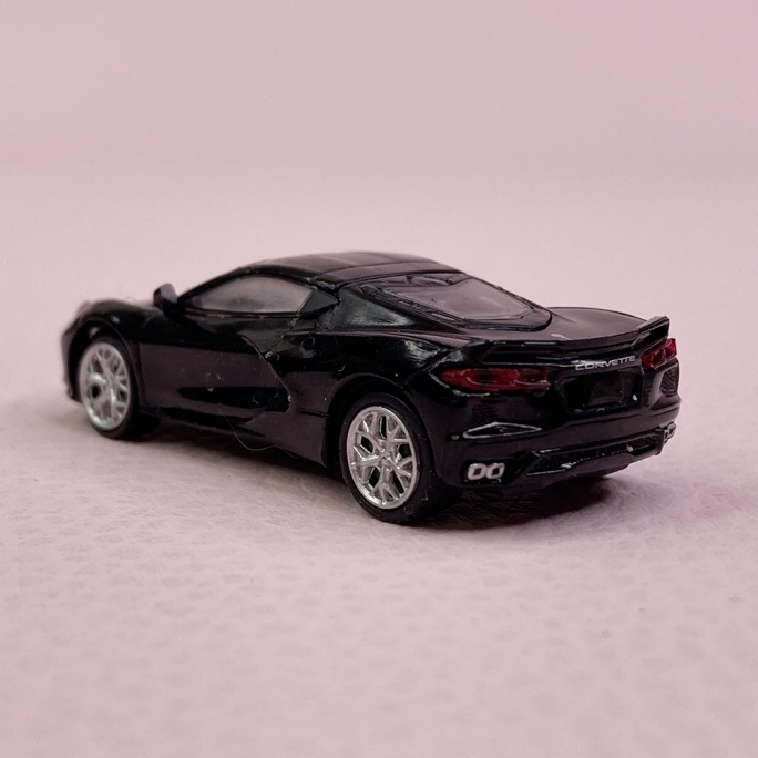 Corvette C8, Noir - PCX 870208 - HO 1/87