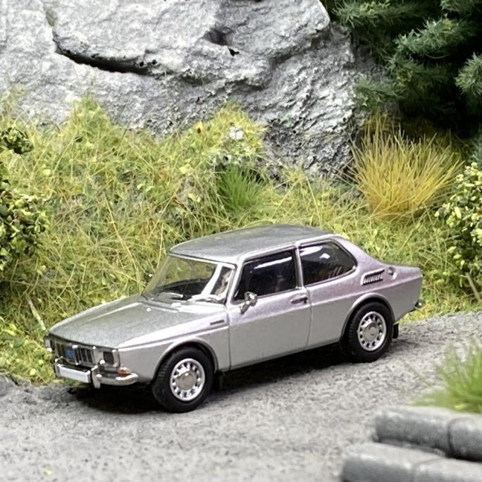 Saab 99, Argent - PCX 870340 - HO 1/87