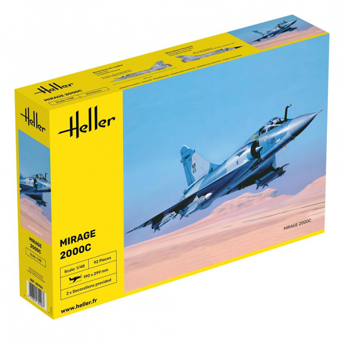 Mirage 2000 C - HELLER 80426 - 1/48