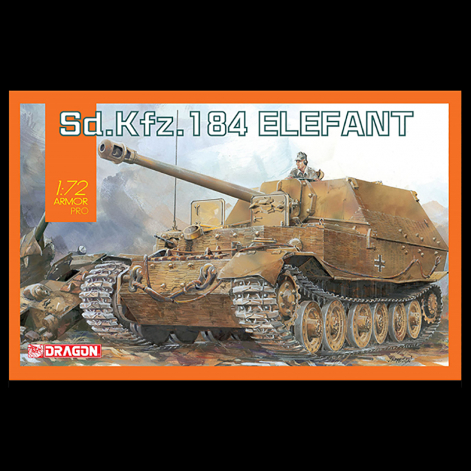 Char SD.Kfz.84 Elefant - DRAGON 7515 - 1/72