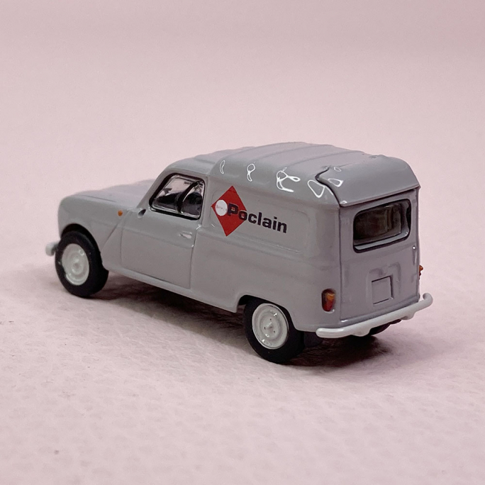 Renault 4L fourgonnette "Poclain" - BREKINA / SAI 2453 - HO 1/87