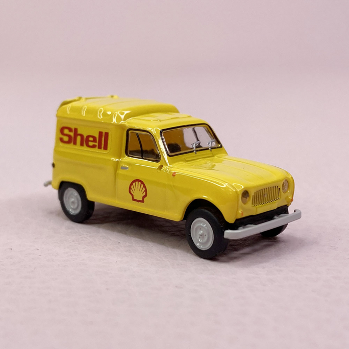 Renault 4L fourgonnette "Shell" - BREKINA / SAI 2455 - HO 1/87