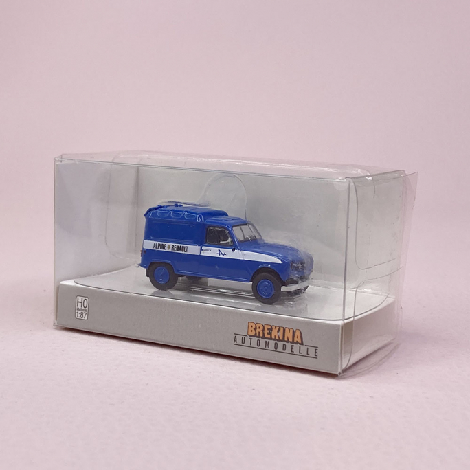 Renault 4L fourgonnette "Alpine" - BREKINA / SAI 2456 - HO 1/87