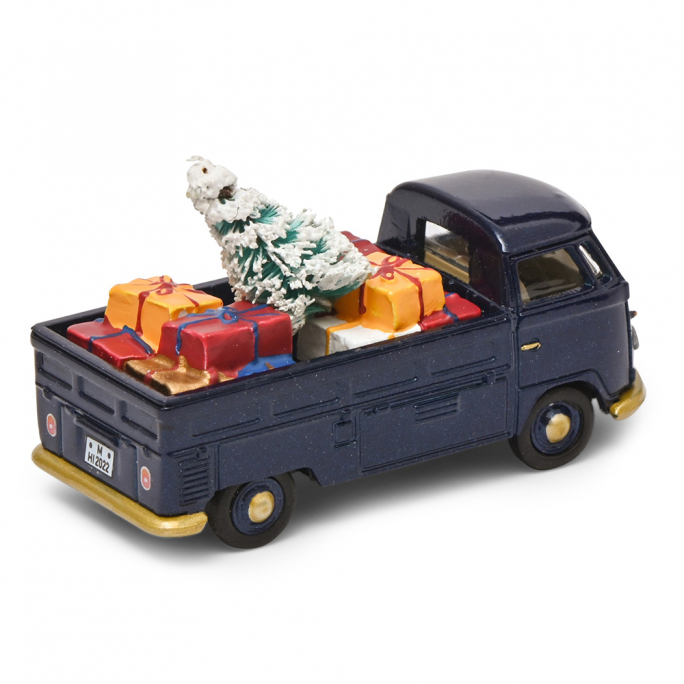 Volkswagen Combi Split de Noël, avec sapin - SCHUCO 452673400 - HO 1/87