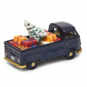 Volkswagen Combi Split de Noël, avec sapin - SCHUCO 452673400 - HO 1/87