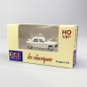 Peugeot 204 Blanc Courchevel, Taxi - SAI 6260 - HO 1/87