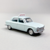 Peugeot 204 Bleu Pastel, Auto Ecole + Pompistes - SAI 1922 - HO 1/87