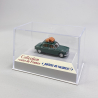 Peugeot 204, Vert Antique, personnages, galerie et valises - SAI 1723 - HO 1/87