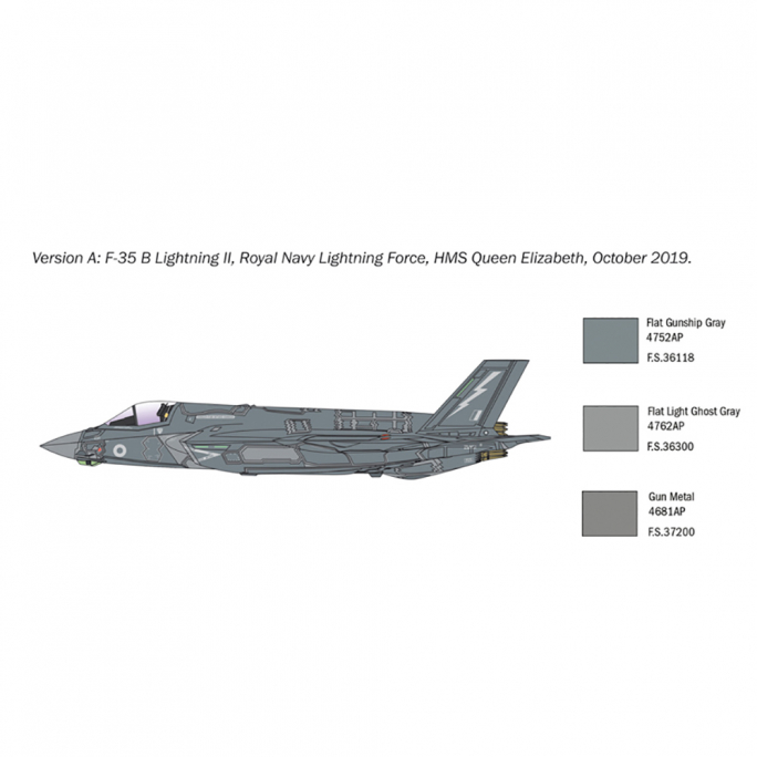 Avion F-35 B Lightning II - 1/72 - ITALERI 1425