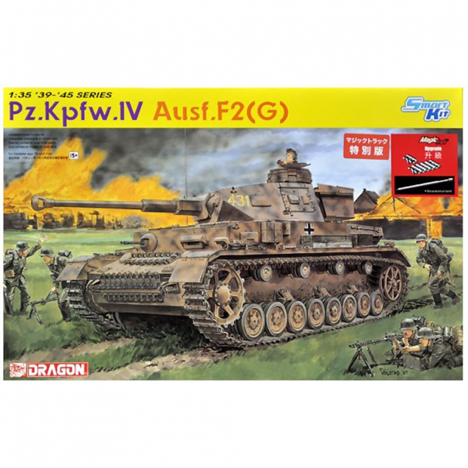 Char / Tank Panzer IV Ausf.F2(G) - DRAGON 6360 - 1/35