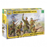 Infanterie Soviétique "Platoon" 1943 - ZVEZDA 8077 - 1/72