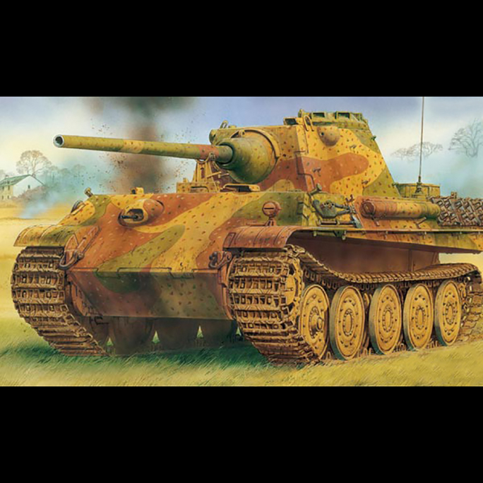 Tank Panther ausf F  - 1/72 - DRAGON 7647