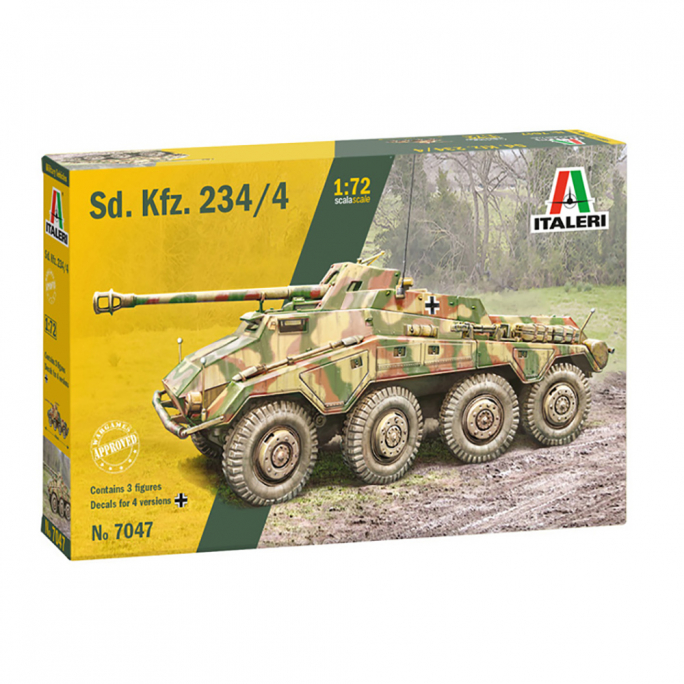 Tank Sd.Kfz. 234/4  - 1/72 - ITALERI 7047