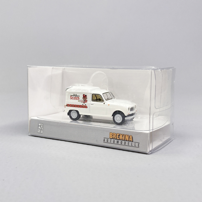 Renault 4L fourgonnette "Colle Scotch" - BREKINA / SAI 2454 - HO 1/87