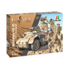 Voiture blindée AB 41 + 6 personnages, El Alamein - ITALERI 6591 - 1/35