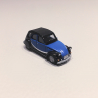 Citroën 2CV "Charleston", Bleu / Noir - HERPA 20817006 - 1/87