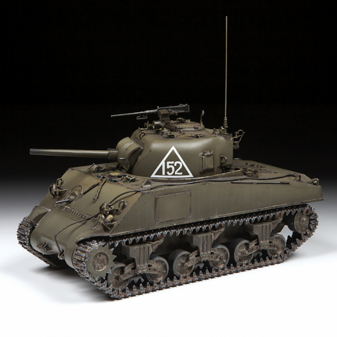 Tank M4A2 Sherman 75mm - 1/35 - ZVEZDA 3702