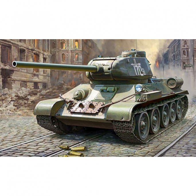 Tank Soviet T-34/85  - 1/35 - ZVEZDA 3687