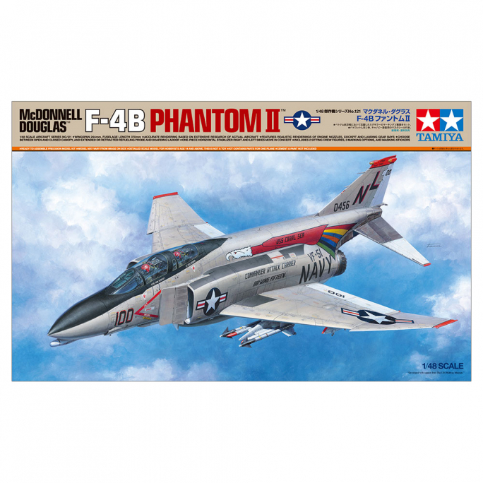 Avion F4B Phantom II - 1/48 - TAMIYA 61121