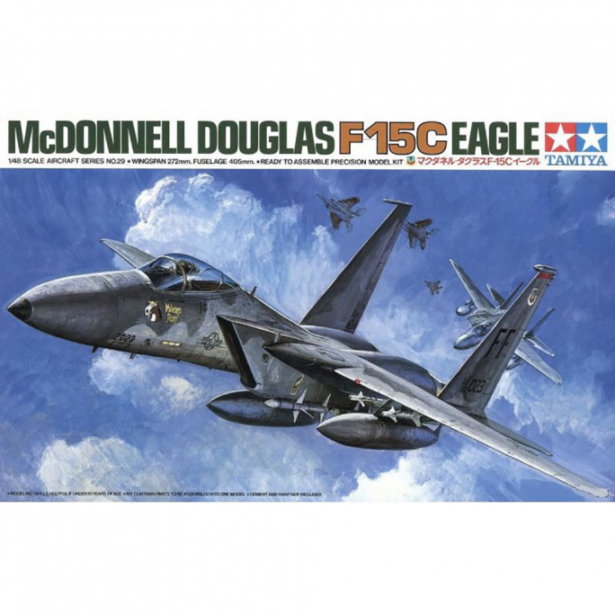 Avion F-15C Eagle Mc Douglas - 1/48 - TAMIYA 61029